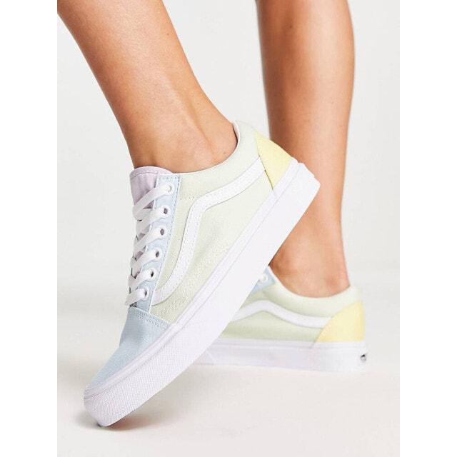 

Vans Old Skool pastel block trainers in multi