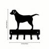 No Drill Dog Leash Holder Wall Hooks, Waterproof Entryway Organizer for Pet Supplies
