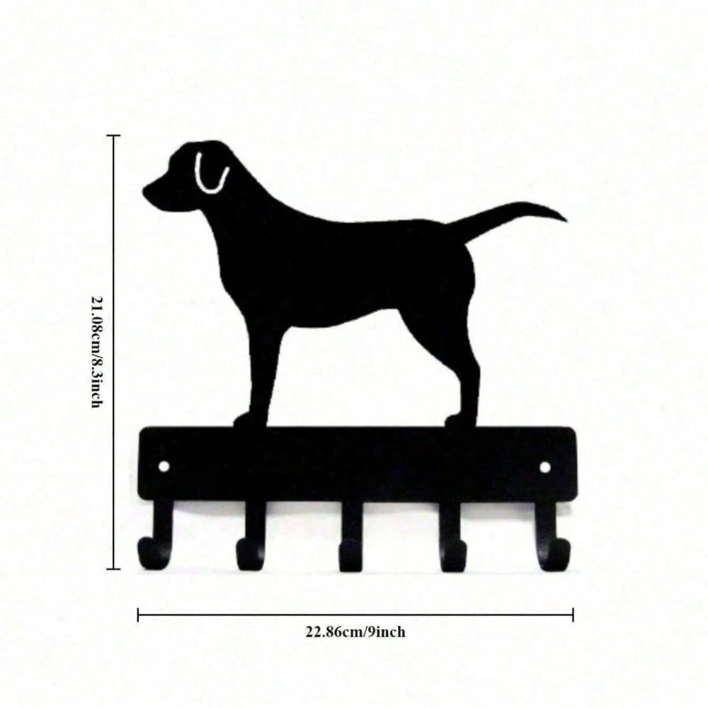 No Drill Dog Leash Holder Wall Hooks, Waterproof Entryway Organizer for Pet Supplies