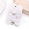 2pcs/set Lovely Bow Hairpins Solid Color Gauze Bows Clip for Kids Sweet Soft Hair Clips Pink Princess Girls Hair Accessories