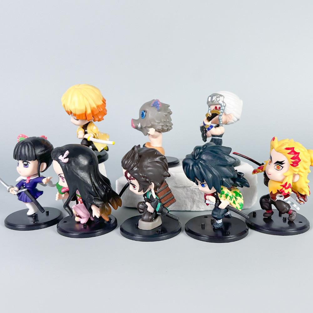 Slayer Demon Kimetsu No Yaiba Action Figure Cartoon Model Toy Decoration Gift