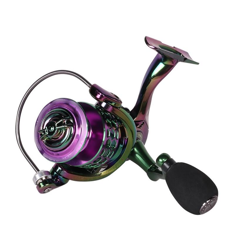 Longchan Dazzling Metal Spinning Fishing Reel 4000