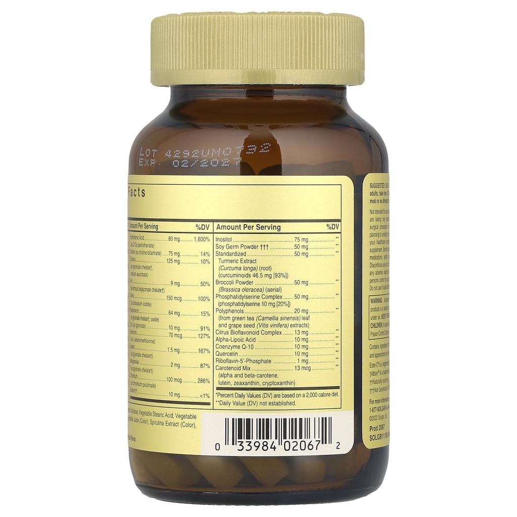 Omnium®, Kompleks Fitoskładników Formuła Multiwitaminowo-Mineralna, 90 Tabletek