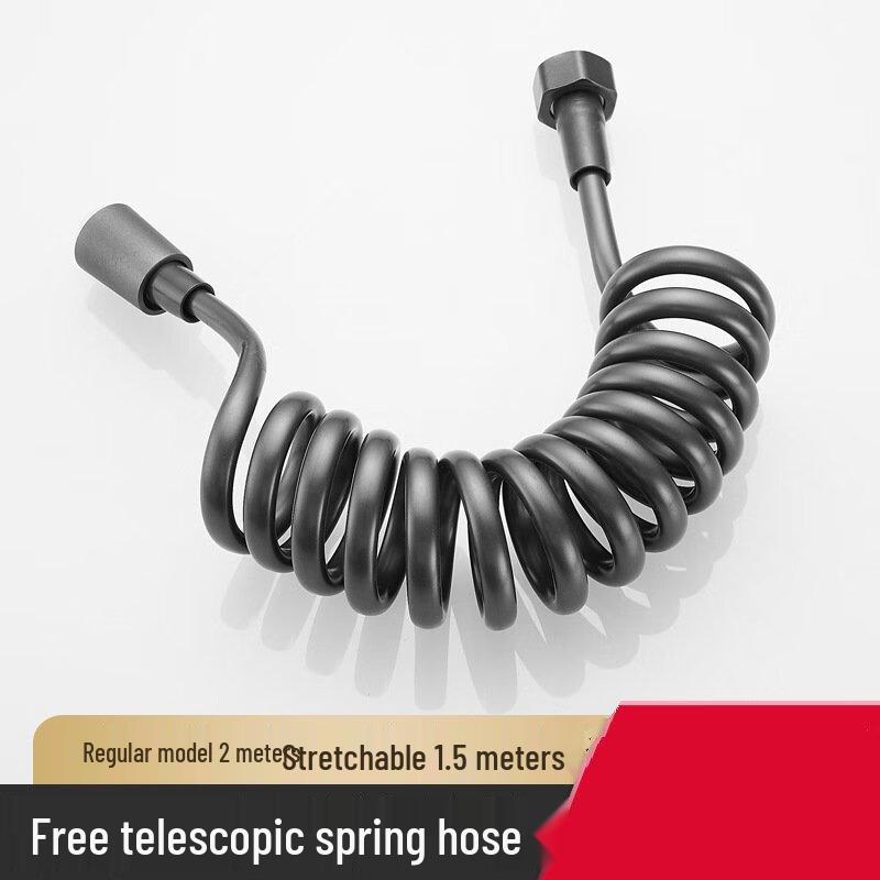 MDNG Retractable Telephone Cord Shower Hose