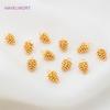18K Verguld Schattige Margriet/Blad/Dennenkegels/Cactus/Ananas Vorm Bedeltjes Hangers Onderdelen DIY Sieraden Maken Accessoires