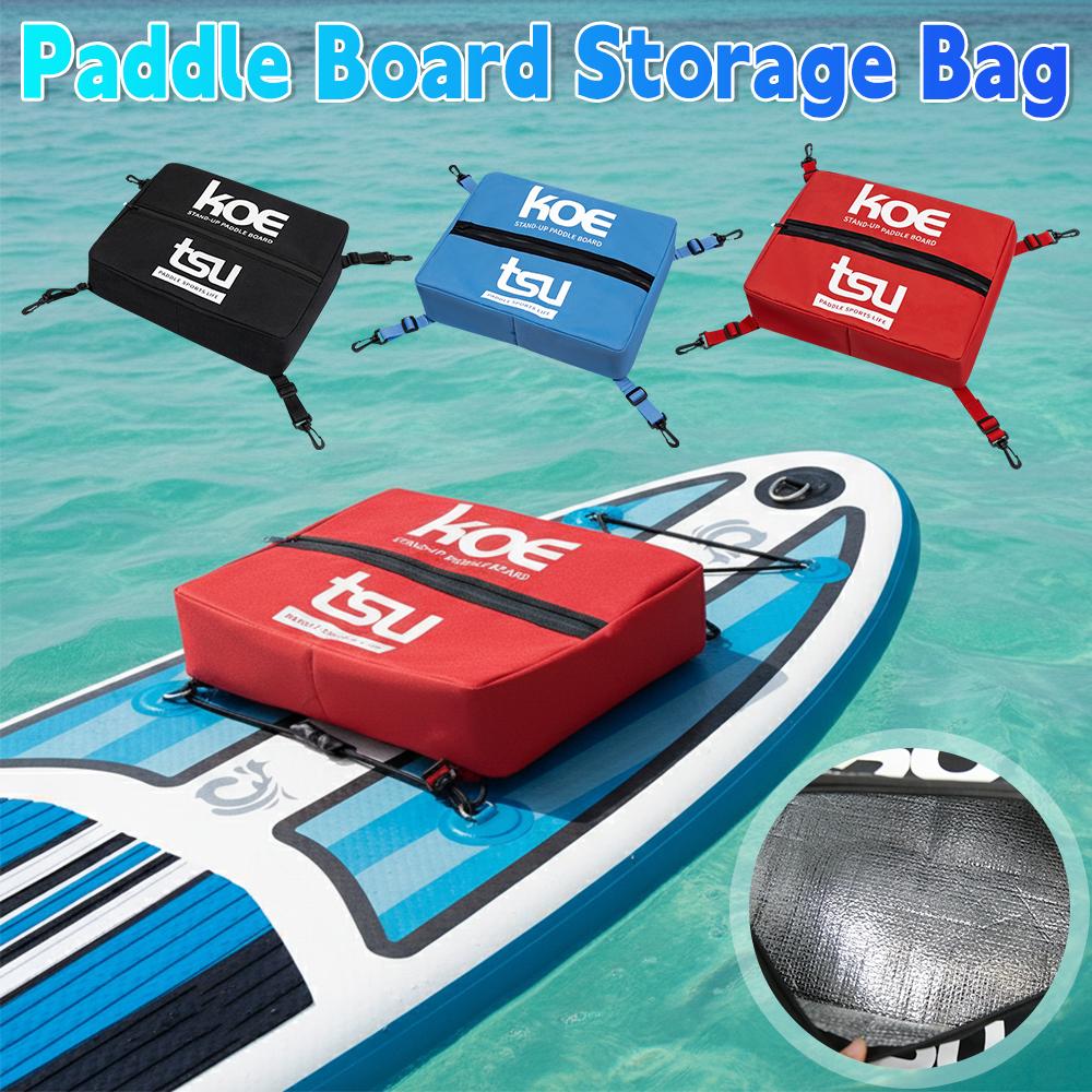 Sealed Zipper Food Storage Bag Large Capacity Portable Surfboard Insulated Bag Adjustable SUP Board Cooler Bag Kayak Accessories