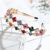 New Party Jewelry Gifts Elegant Pearl Hair Band Gem Crystal Head Wrap Rhinestone Headband