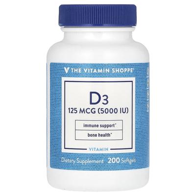 Vitamina D3, 25Mcg (1.000 UI), 200 capsule molli