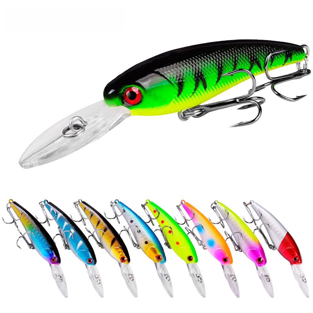

PRO BEROS 9cm/7.28g Minnow Hard Plastic Bionic Fishing Lure - Model DXM006
