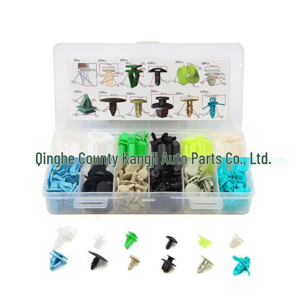 385-Piece Mixed Car Fasteners for Honda, Toyota, Chrysler, Jeep