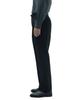 Neibieol Fine Wool Single-Pleat Tapered Pants - Black