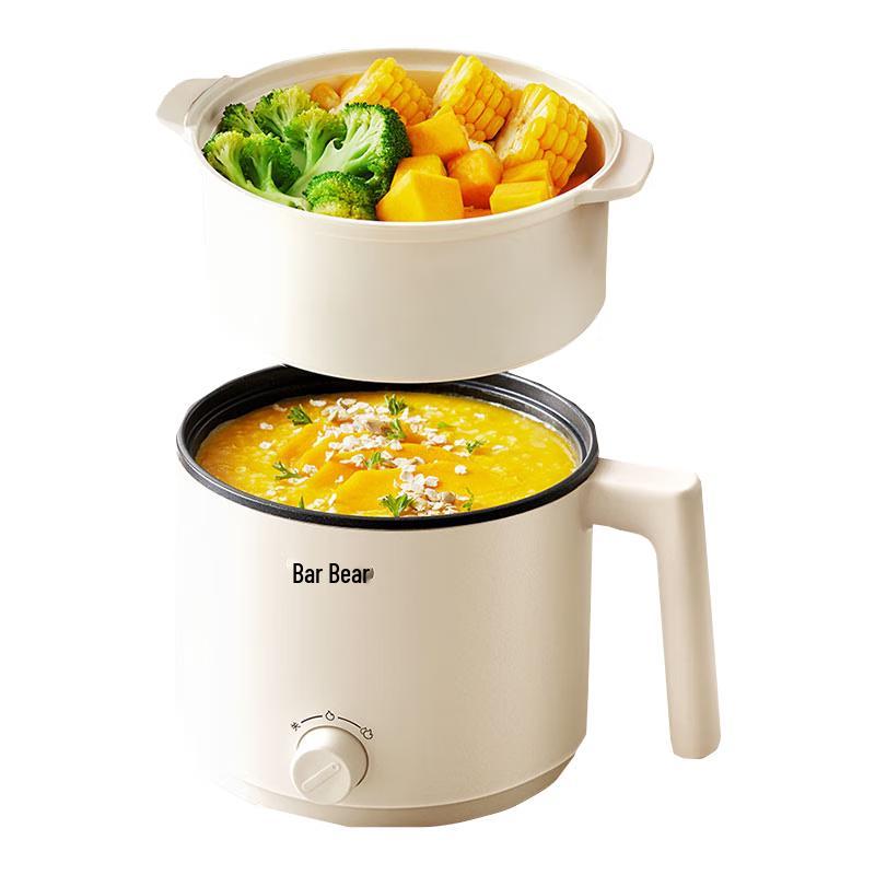 Little Bear 1.7L Multifunction Electric Pot with Steamer CN plug (adapter included)