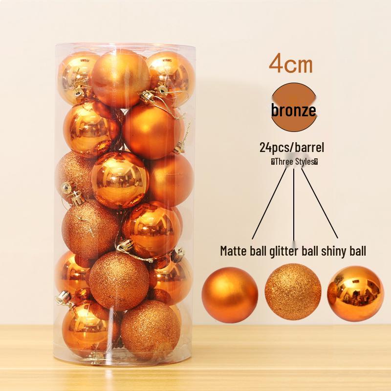 Новогодние украшения: Разноцветные и блестящие подвесные шары для декора