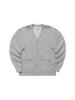 V-neck Loose Knit Cardigan for Couples - Unisex Outerwear for Spring & Autumn