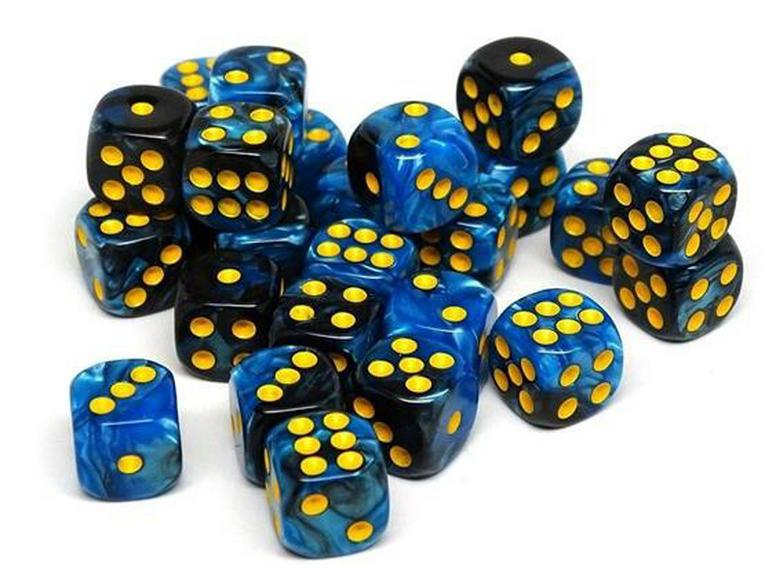 

12-гранные округлые кубики смешанных цветов - Игрушки и аксессуары для настольных игр