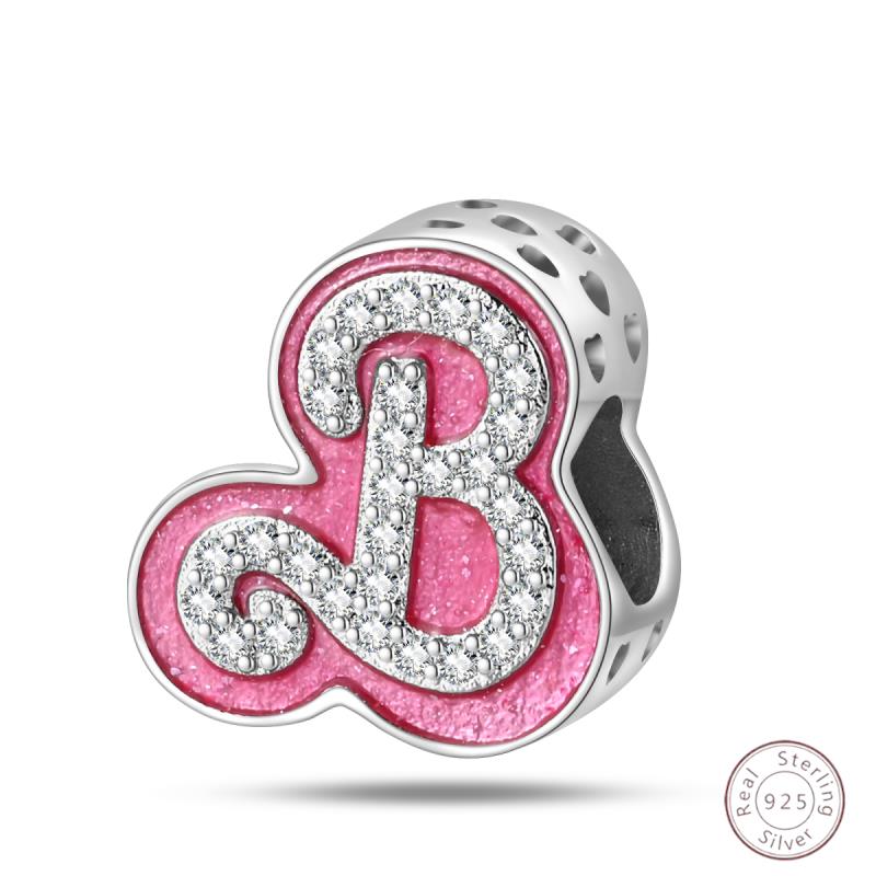 

100% Медь Буква B Блестящие Циркониевые Бусины 3 мм Сделай сам Праздничный Изысканный Ювелирный Подарок для Изготовления