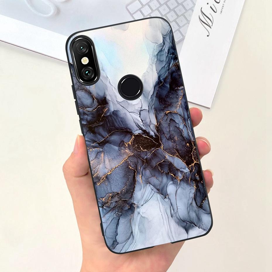 Fashion Phone Case For Xiaomi Mi A2 Lite 5.84" Candy Color Soft Silicone TPU Bumper For Xiaomi Mi A2lite Back Cover