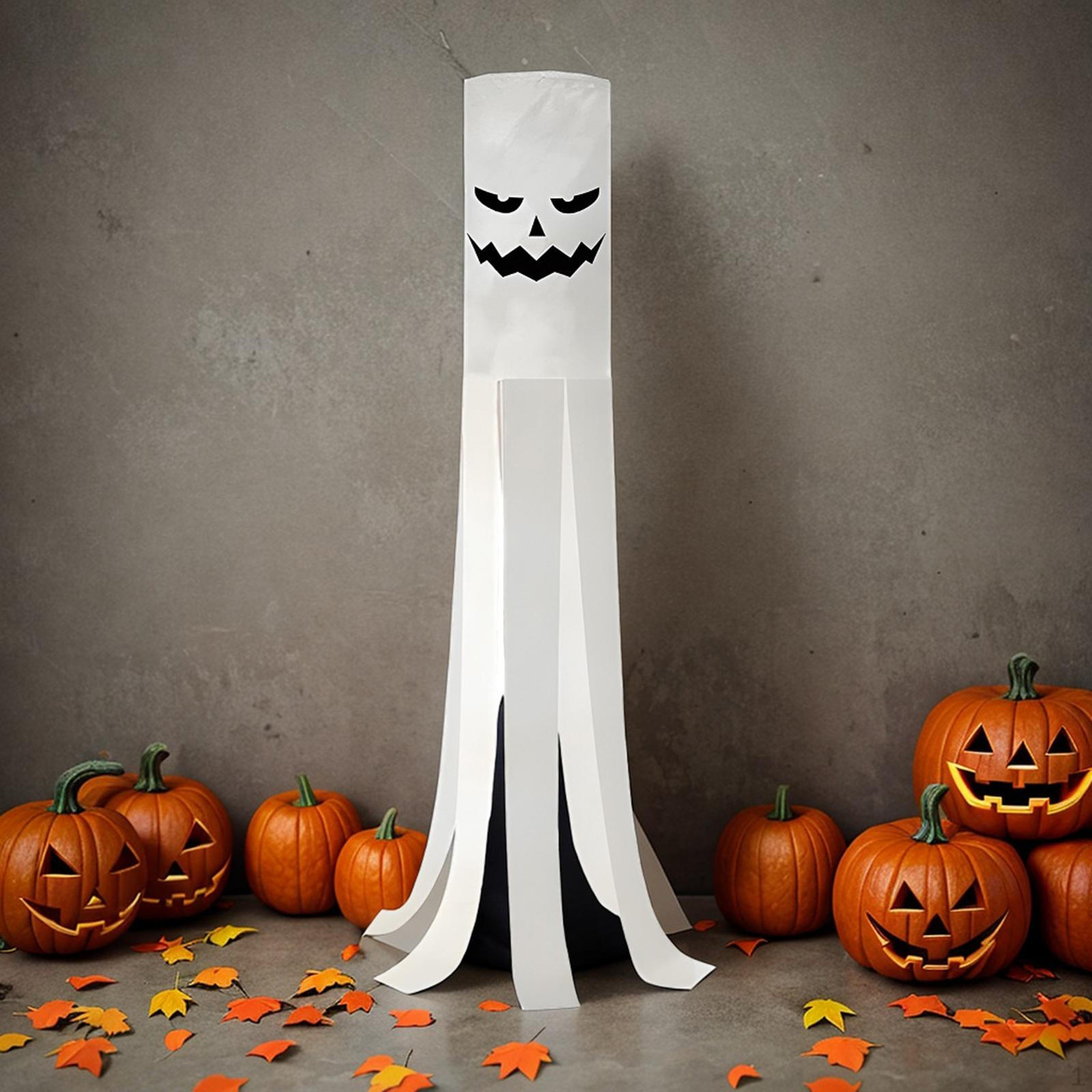 

Halloween Ghosts Windsocks Supplies Outdoor Windsock Decoration Lightweight Hanging