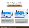 Stylish Black Frame Anti-Blue Light Reading Glasses for Women & Men
