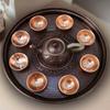 Vintage Lotus Leaf Flower Texture Pure Copper Coffee Cup Tray,Teacup Saucer Home Cheese Fruit Plate,Snack Disc Table Decoration