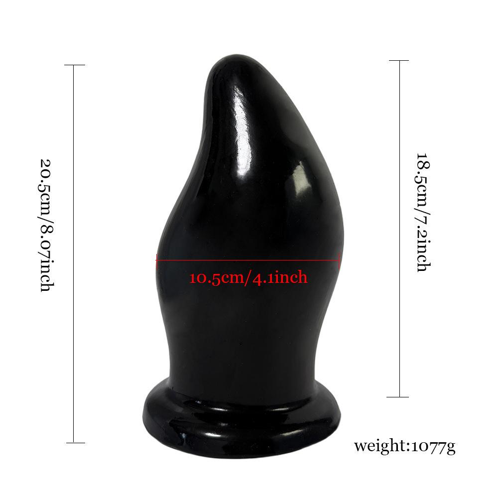 Heavy Duty Short Thick Anal Plug - Large Stimulator for Men & Women
