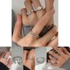 Geometric Stylish Highend Design Zircon Ring For Women Perfect For Fall 2022