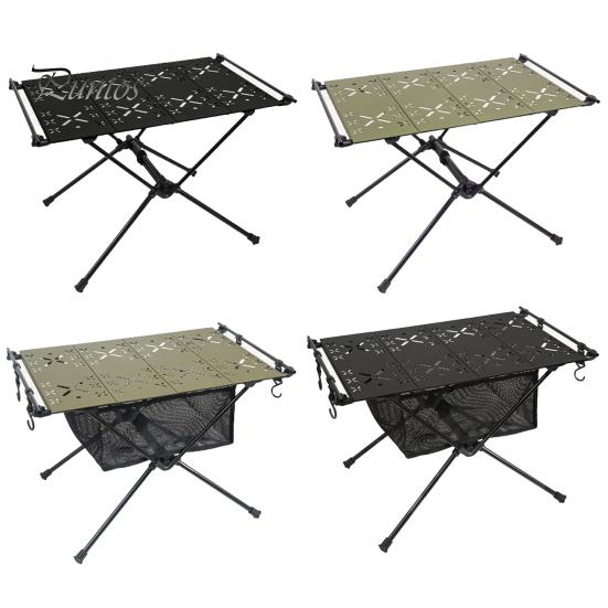 Aluminum Alloy Folding Table Barbecue Camping Table High Stability 20kg Load Capacity Multifunction Ultralight Portable Picnic BBQ Table