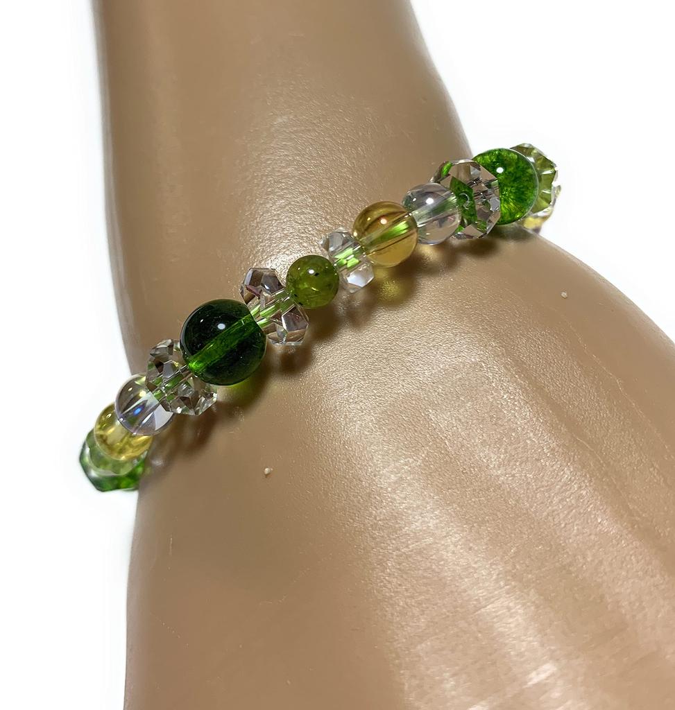 Money Love Rainbow Golden Natural Peridot Color Inner Natural Power Stone Made In 2025 Lucky Color [Malline] Luck, Luck, Healing, Peridot, Aura, Aura,