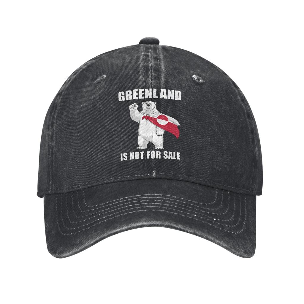 Men Women Dänemark Grönland Not For Sale Übersetzung Dänemark Flagge Hat Classic Distressed Washed  Baseball Cap Adjustable