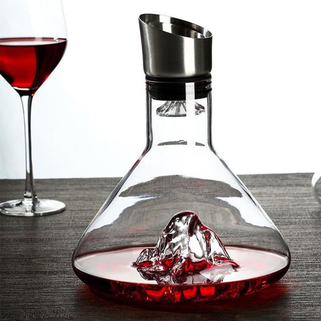 Iceberg Waterfall Wine Decanter Quick Home Thickened Crystal Glass Pour and Store Wine Splitter