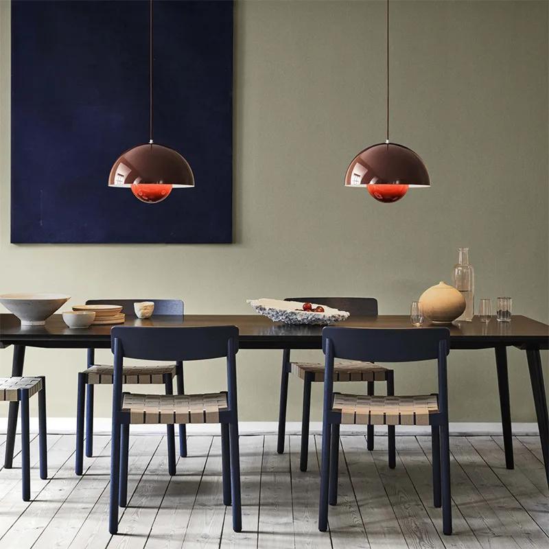 23cm Creative Chandeliers Bedroom Study Restaurant Pendant Light Decorative Lamp Multi-color Optional Modern Bud Indoor Lighting