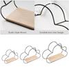 Floating Shelf Cloud Floating Shelves for Bedroom 3 Pieces Storage Organizer Modern Shelving Rack Home Decor for Living Room