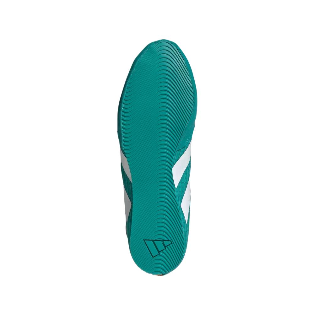 adidas Box Hog 4 Pure Teal Unisex Sneakers Cloud-White Lucid-Pink JR5382