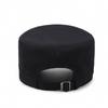 Spring And Autumn New Outdoor Fishing Sun Hat Summer Short Brim Men'S Cap Sunscreen Embroidery Middle-Aged Men'S Flat Top Hat