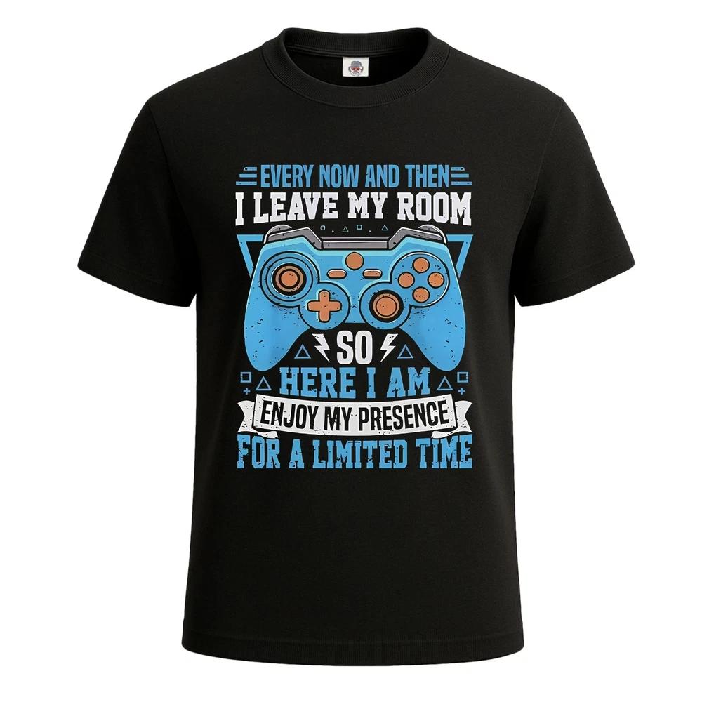Every now and then funny gaming gamer novelty gift mens tshirt joke tee top 2XL
