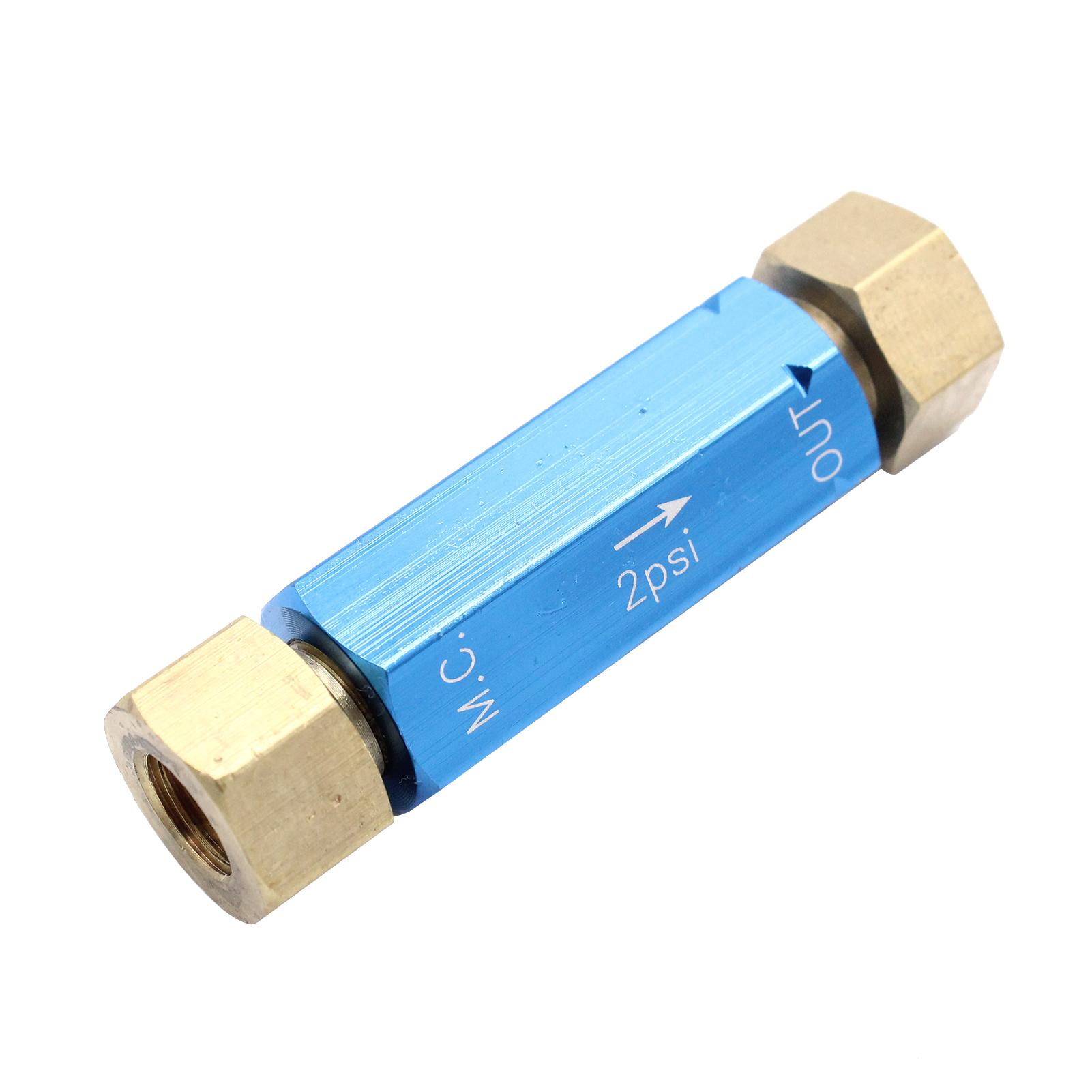 

Residual Disc Brake Proportioning Valve 2LB Pressure Valve Brake Check Valve Blue Rod for Disc 3 8 24 Fittings синій