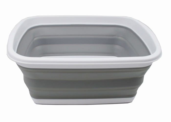 Accessoire de cuisine - sammart - set pliable - tpe/pp - 39,9 x 30,5 x 15,9 cm - 2,6 gallons