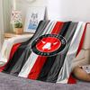 FC Midtjylland logo FlAannel Blanket, High quality Comfortable for All Seasons, Home Decor, Warmth and Comfort
