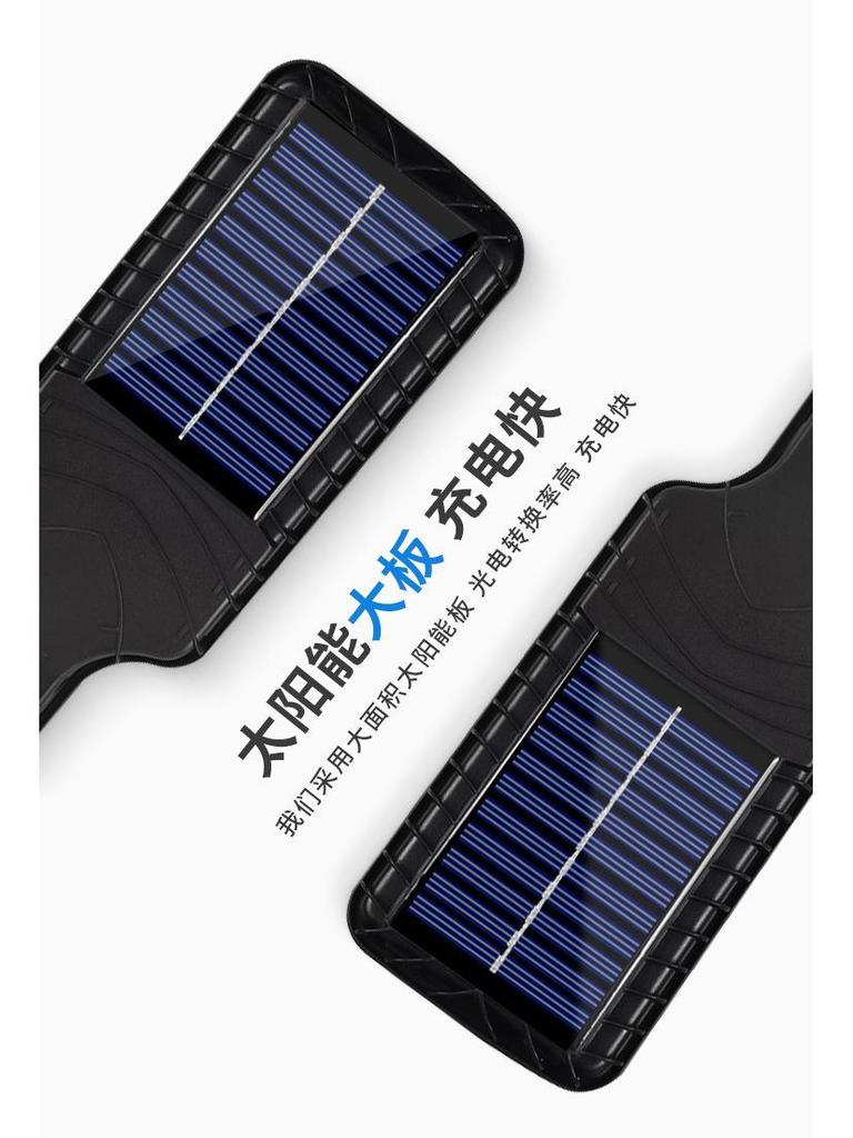 Solar LED Wall Light with Remote, COB Sensors, Waterproof for Outdoor Use