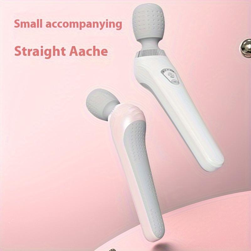Ultra-Compact Portable Electric Massage Stick - USB Rechargeable, High-Speed Motor & High-Frequency Vibration for Full Body Relaxation