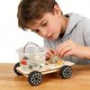 Friendly Saltwater Energy Toy Car Wooden Salt Water Power Vehicle Model Set For Students Science Education Projects