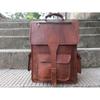 Handmade Leather Bag Men Leather Backpack Brown Bag Women Rucksack Office Travel Backpack for Him & Her Laptop Backpack Gift Leather Bag