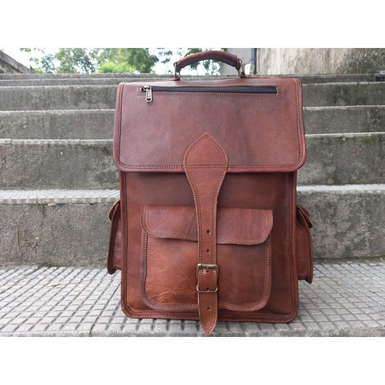 Кожаная сумка ручной работы — фото 2