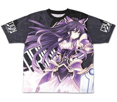 Date A Live Original Version Tohka Yatogami Double Sided Full Graphic S Size T-Shirt