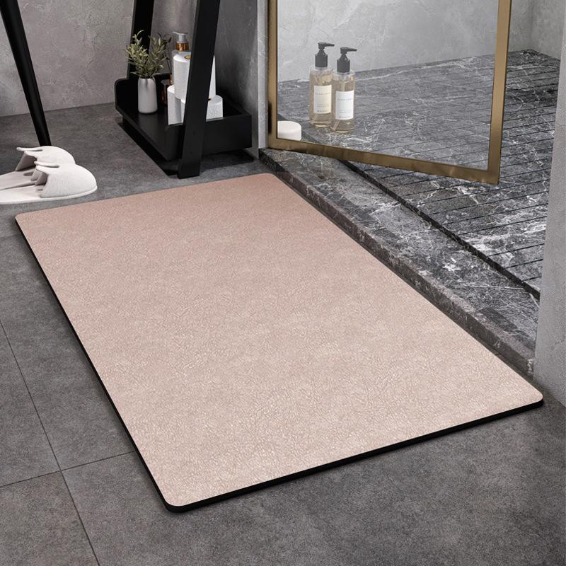 Alfombra de Diatomita para Puerta de Entrada Resistente a la Suciedad Alfombra Antideslizante para Baño Pavimento y Absorbente Alfombra de Suelo Alfombra para Pies de Entrada Resistente a la Suciedad