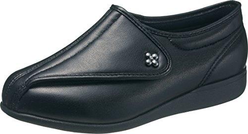 Asahi Shoes Kaiho Shugi L011-5E Черный Гладкий Правильный Размер 23.5 KS23144-RT