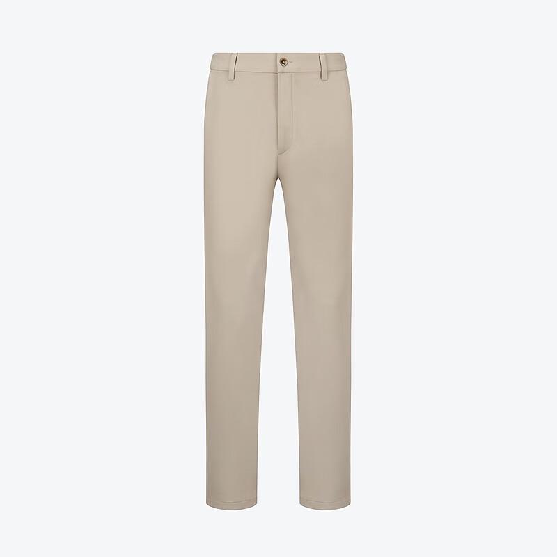 Qipai Men's Modal Blend Casual Straight-Leg Trousers
