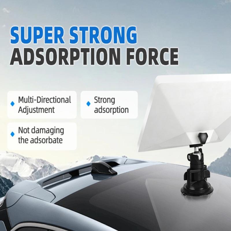 Car Roof Mount Kit for Mini 360 Degree Rotating Suction Cup Mount Bracket Universal Mounting On Smooth Surfaces