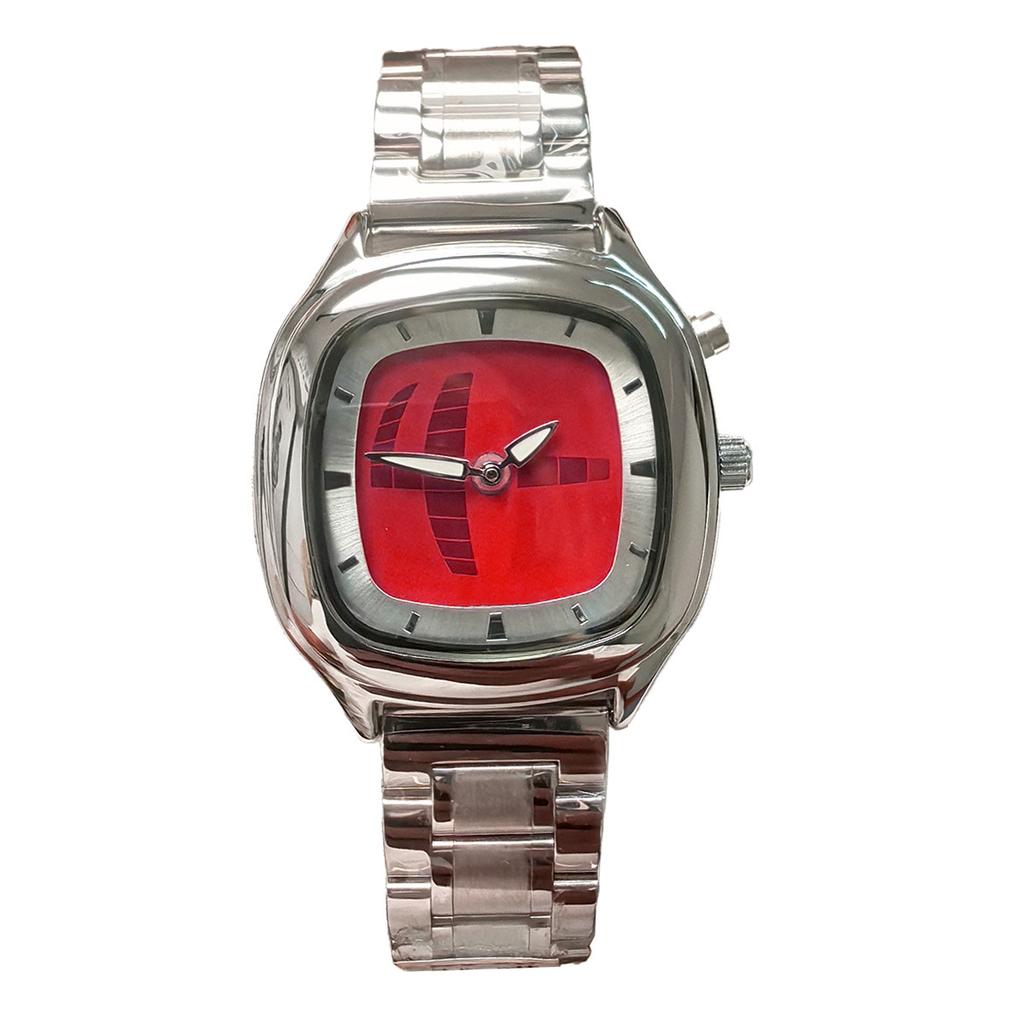 UTHAI CQ401 Fashionable Men watch Non Mechanical Dual Display Cool Dynamic Digital Retro Quartz Watchwatches for man