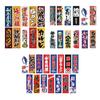 Japanese Cuisine Decoration Polyester Bunting Flags Multicolor Festival Business Shop Ornament for Restaurant Entrance Decor